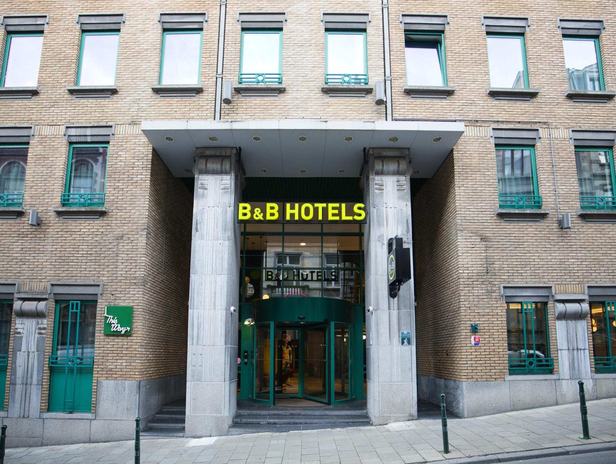 B&B Hotel Brussels Centre Louise ภายนอก รูปภาพ